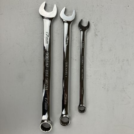 ЗЗ Snap-on スナップオン 17/15/11mm コンビネーションレンチ 3本組 SOEXM17/SOEXM15/SOEXM11
