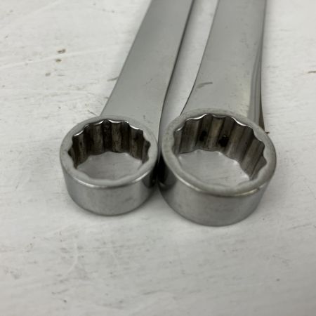 ЗЗ Snap-on スナップオン 12/13mm 14/15mm 両口メガネレンチ 2本組 XDHFM1213/XDHFM1415 シルバー