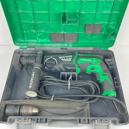 ЗЗ HITACHI 日立 100v 28mm コード式ハンマドリル ケース付 DH28PMY グリーン×ブラック