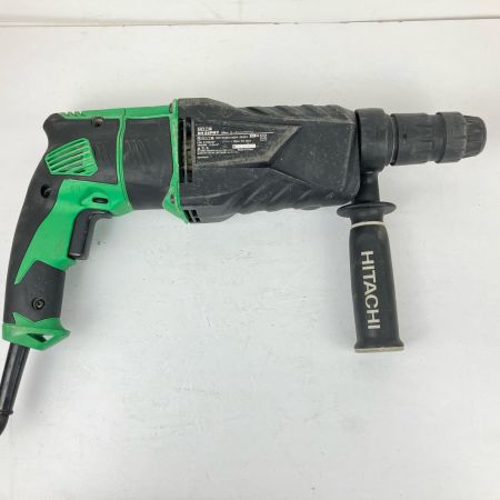 ЗЗ HITACHI 日立 100v 28mm コード式ハンマドリル ケース付 DH28PMY グリーン×ブラック