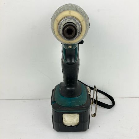 ЗЗ MAKITA マキタ 14.4v 充電式インパクトドライバ 充電器 バッテリー×1付 TD131D ブルー