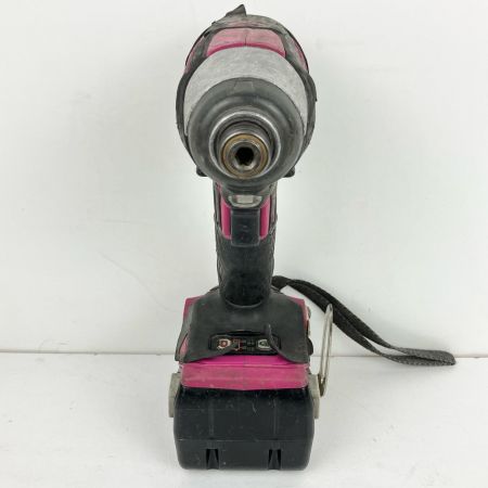 ЗЗ HITACHI 日立 14.4v 充電式インパクトドライバ 充電器 バッテリー×2 ケース付 WH14DDL2 ブラック×ピンク