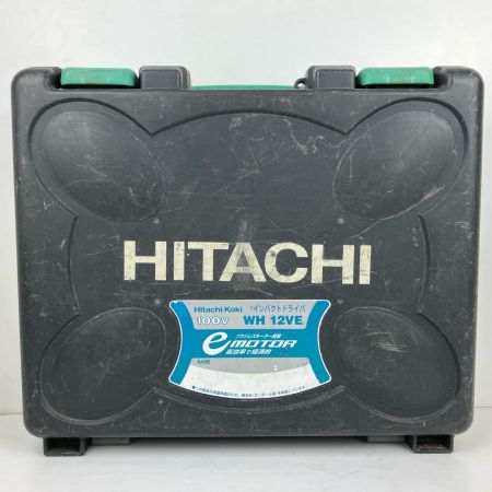 ЗЗ HITACHI 日立 100v インパクトドライバ ケース付 WH12VE グリーン