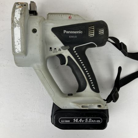 ЗЗ Panasonic パナソニック 14.4v 充電全ネジカッター バッテリーx2 充電器 ケース付 EZ4540 ホワイト×ブラック