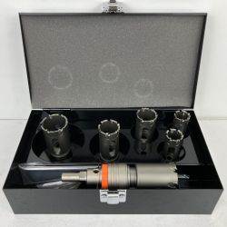 ЗЗ unika 超硬ホールソー トリプルコンボ ツールBOXセット  TB-43ST ブラック Aランク