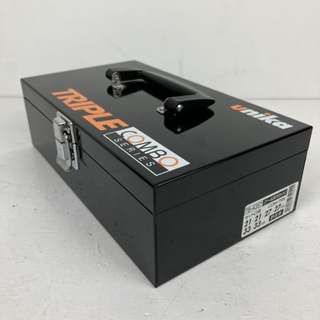 ЗЗ unika 超硬ホールソー トリプルコンボ ツールBOXセット  TB-43ST ブラック