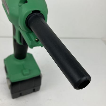 ЗЗ HiKOKI ハイコーキ 18v コードレスエアダスタ バッテリーx1 ノズル 取説 外箱付 RA18DA グリーン