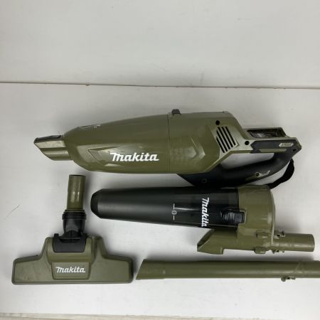 ЗЗ MAKITA マキタ 40v 充電式クリーナー サイクロンアタッチメント付 ※バッテリー、充電器無し CL001G オリーブ