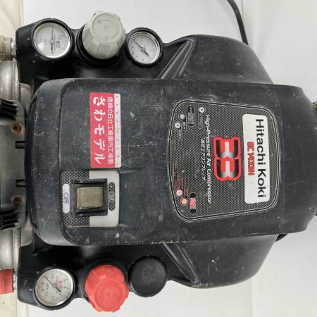 ЗЗ HITACHI 日立 100v 9L 常圧1口 高圧1口 コンプレッサー EC1433H ブラック