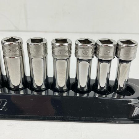 ЗЗ Snap-on スナップオン 3/8 ディープソケットセット 6角 12個セット トレー付 212SFSMY