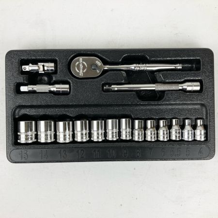 ЗЗ Snap-on スナップオン 1/4ソケット・ラチェットセット トレー付 PAKTY299