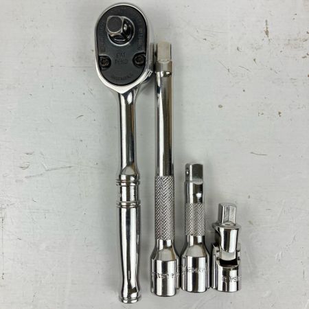 ЗЗ Snap-on スナップオン 1/4ソケット・ラチェットセット トレー付 PAKTY299