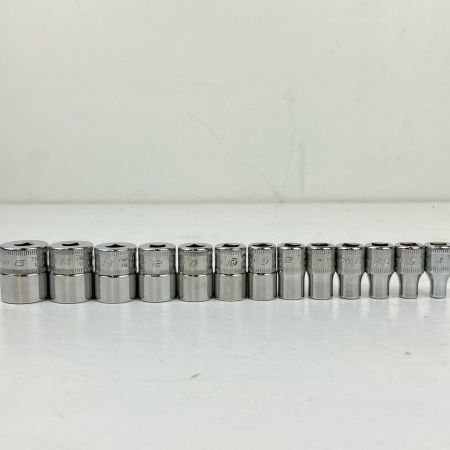 ЗЗ Snap-on スナップオン 1/4ソケット・ラチェットセット トレー付 PAKTY299