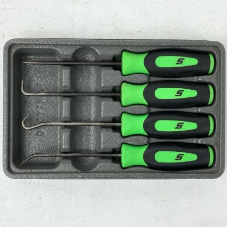 ЗЗ Snap-on スナップオン ミニピックドライバーセット ピックツールセット トレー付 PAKTY070