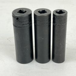 ЗЗ Snap-on スナップオン マグネットディープソケット 8/10/12mm 3個セット 本体のみ MGMMS8A/MGMMS10A/MGMMS12B Bランク