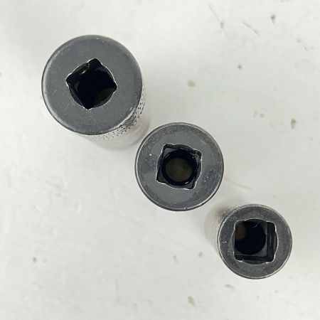 ЗЗ Snap-on スナップオン マグネットディープソケット 8/10/12mm 3個セット 本体のみ MGMMS8A/MGMMS10A/MGMMS12B