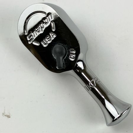 ЗЗ Snap-on スナップオン 1/4スタビシールドラチェット ショートハンドル 本体のみ TK72 シルバー