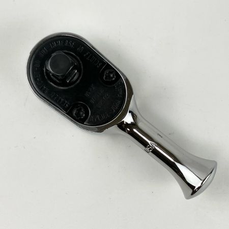 ЗЗ Snap-on スナップオン 1/4スタビシールドラチェット ショートハンドル 本体のみ TK72 シルバー