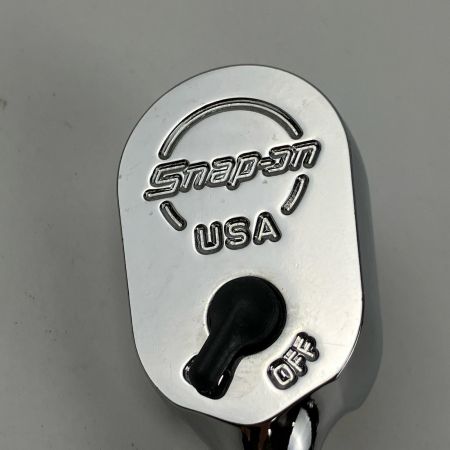 ЗЗ Snap-on スナップオン 1/4スタビシールドラチェット ショートハンドル 本体のみ TK72 シルバー