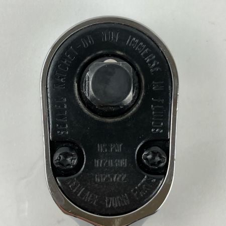 ЗЗ Snap-on スナップオン 1/4スタビシールドラチェット ショートハンドル 本体のみ TK72 シルバー