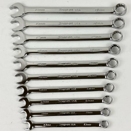 ЗЗ Snap-on スナップオン コンビネーションレンチセット 10個セット 本体のみ SOEXM710