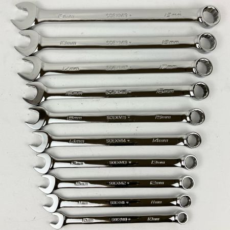 ЗЗ Snap-on スナップオン コンビネーションレンチセット 10個セット 本体のみ SOEXM710