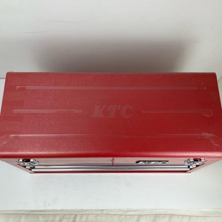 ЗЗ KTC ケーティーシー 工具ケース チェスト 3段3引出し サイドハンドル付 SKX0213 レッド