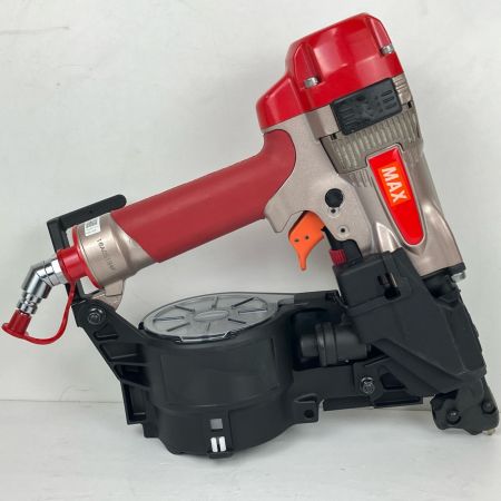 ЗЗ MAX マックス 65mm 高圧 エア釘打ち機 取説 ケース付 HN-65Z1 レッド