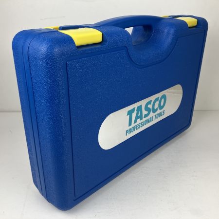 ЗЗ イチネンTASCO ボールバルブ式シングルゲージマニホールドキット ケース付 TA123C-1/TA141G ブルー×イエロー