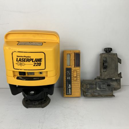 ЗЗ SPECTRA-PHYSICS 電子レーザーレベル 受光器 ケース付 ※校正歴不明 LASERPLANE220 オレンジ
