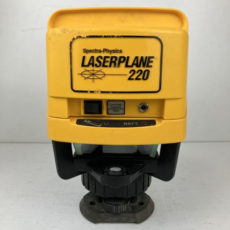 ЗЗ SPECTRA-PHYSICS 電子レーザーレベル 受光器 ケース付 ※校正歴不明 LASERPLANE220 オレンジ