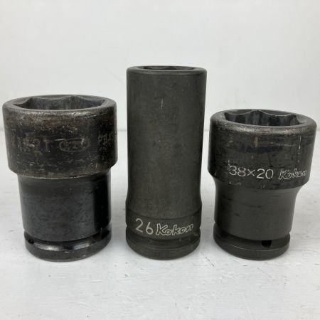 ЗЗ TOKU 19mm 1270Nm 常圧 エアインパクトレンチ ソケット3種 取説付 MI-2500GLR ブルー