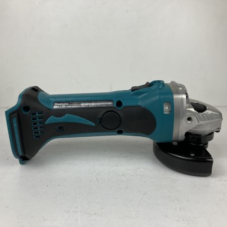 ЗЗ MAKITA マキタ 18v 100mm ディスクグラインダー 砥石 ピンレンチ 取説 外箱付 GA402D ブルー