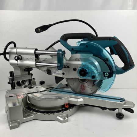 ЗЗ MAKITA マキタ 100v 165mm スライド丸のこ ダストバッグ 替刃 取説付 LS0613FL ブルー