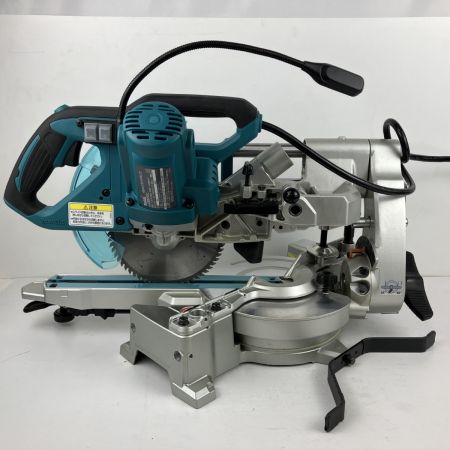 ЗЗ MAKITA マキタ 100v 165mm スライド丸のこ ダストバッグ 替刃 取説付 LS0613FL ブルー