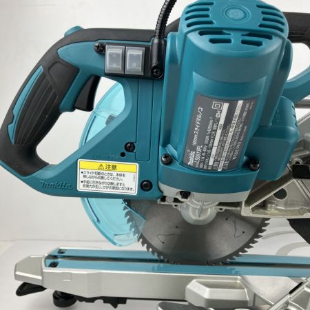 ЗЗ MAKITA マキタ 100v 165mm スライド丸のこ ダストバッグ 替刃 取説付 LS0613FL ブルー