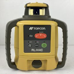 ЗЗ TOPCON ローティングレーザー 受光器 三脚 ケース付 ※校正歴不明 RL-H4C イエロー Aランク