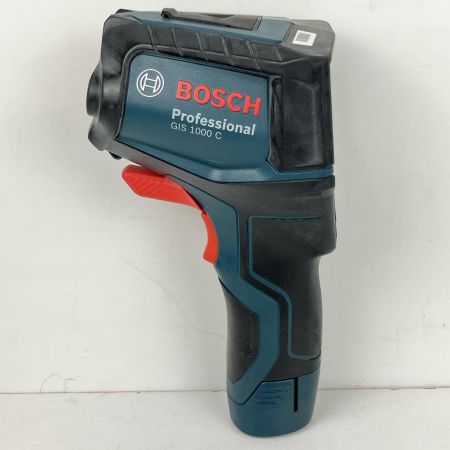 ЗЗ BOSCH ボッシュ 10.8v 単三電池×4 充電式放射温度計 電池ホルダー 取説 ケース付 GIS1000 グリーン