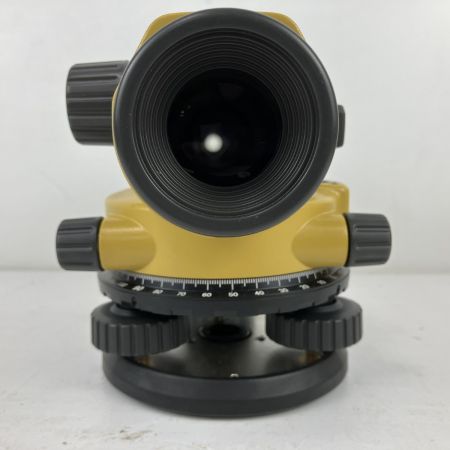 ЗЗ TOPCON オートレベル 取説 ケース付 ※校正歴不明 AT-B4A イエロー