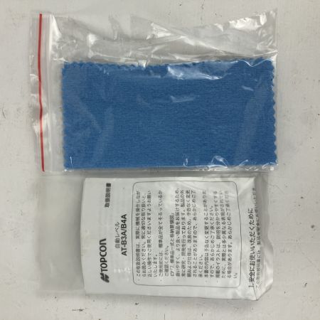 ЗЗ TOPCON オートレベル 取説 ケース付 ※校正歴不明 AT-B4A イエロー