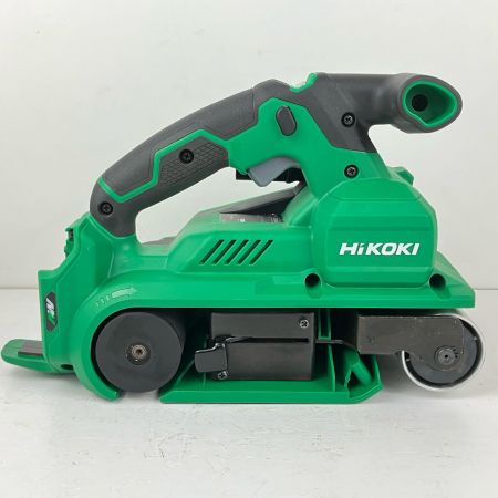 ЗЗ HiKOKI ハイコーキ 76mm 36v 充電式ベルトサンダ 充電器 研磨ベルト ケース付 ※バッテリーなし SB3608DA グリーン