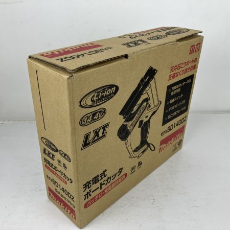 ЗЗ MAKITA マキタ 14.4v 充電式ボードカッタ バッテリーx1 替刃 外箱付 SD140D ブルー