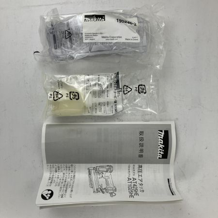 ЗЗ MAKITA マキタ 25mm 高圧 エアタッカ 保護メガネ 取説 外箱付 AT425HE レッド