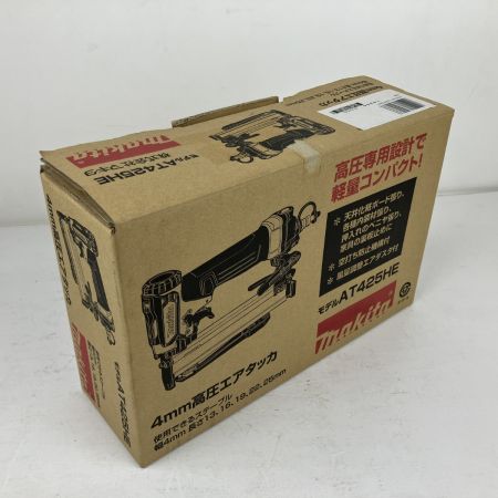 ЗЗ MAKITA マキタ 25mm 高圧 エアタッカ 保護メガネ 取説 外箱付 AT425HE レッド