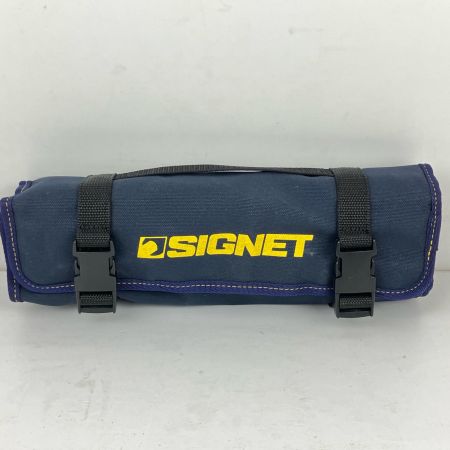 ЗЗ SIGNET バイクツールセット バイク整備用工具セット 21点組・収納袋付き 800S-B001 ネイビー