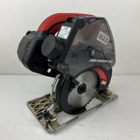 ЗЗ MAX マックス 18v 127mm 超硬丸のこ ケース付 PJ-CS53CDP ブラック