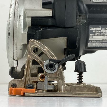 ЗЗ MAKITA マキタ 18V 125mm 充電式丸のこ 本体のみ ※充電器・バッテリーなし HS471D ブラック