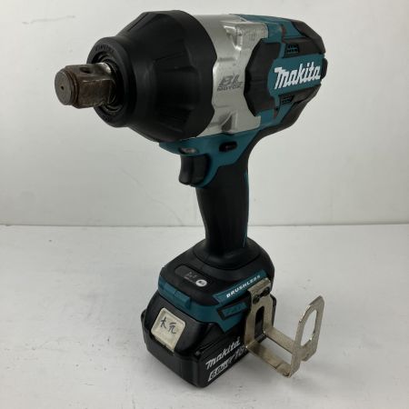 ЗЗ MAKITA マキタ 18v 19mm 充電式インパクトレンチ バッテリーx1付 TW1001D ブルー