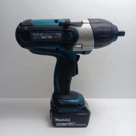 MAKITA マキタ 18v 12.7mm 充電式インパクトレンチ バッテリーx1付 TW450D ブルー