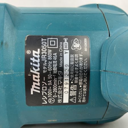ЗЗ MAKITA マキタ 100v レシプロソー  取説 ケース付 JR3050T ブルー